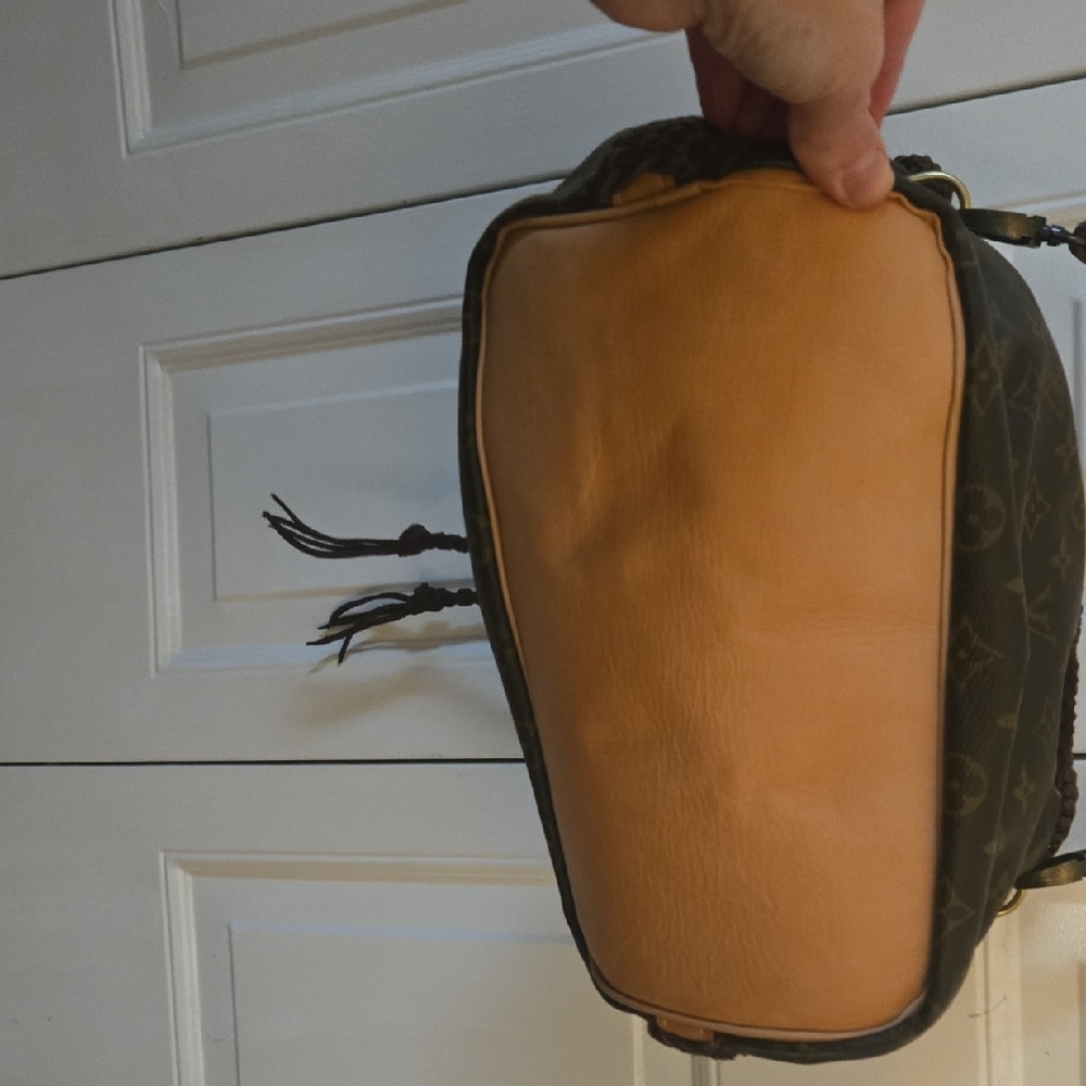 Louis Vuitton Dark Brown Monogram Shoulder Bag - Picture 3 of 9